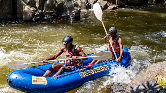Extreme Adventure Camp - River Rafting